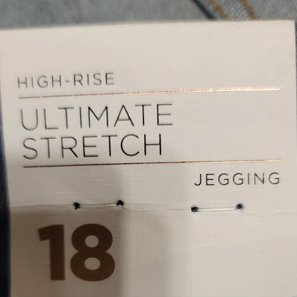 Lane Bryant Indigo Women's Jeggings - Picture 3 of 7